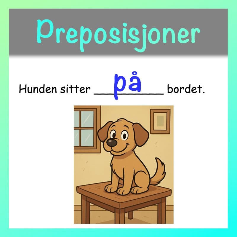 Forhåndsvisning av «ABC Preposisjoner»